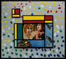 Birdcage, mixed media, 123x111 cm