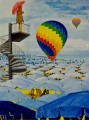 Balloon, oil on canvas, 60x80 cm